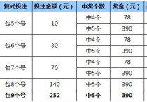 復(fù)式投注怎么計算 雙色球復(fù)式是怎么組合的