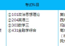 金融學(xué)專碩考哪些科目 金融專碩考公算什么類