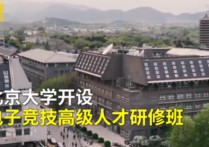 北京大學(xué)研修班是什么 朝陽區(qū)電競(jìng)高校前景